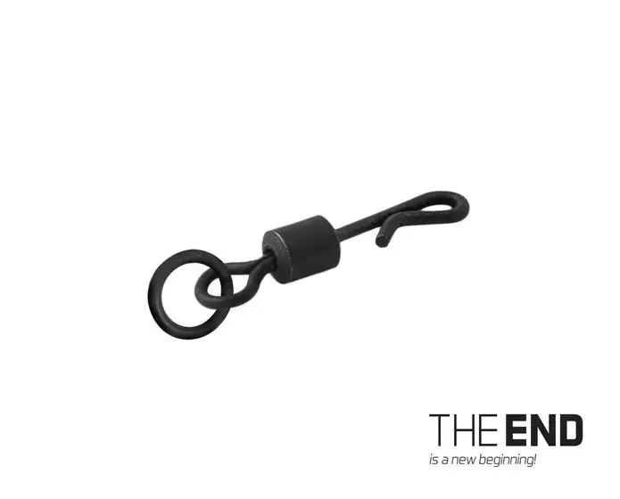 Karpfenwirbel Bait Clip Schnellwechselwirbel Quick Change Swivel Karpfen Ring