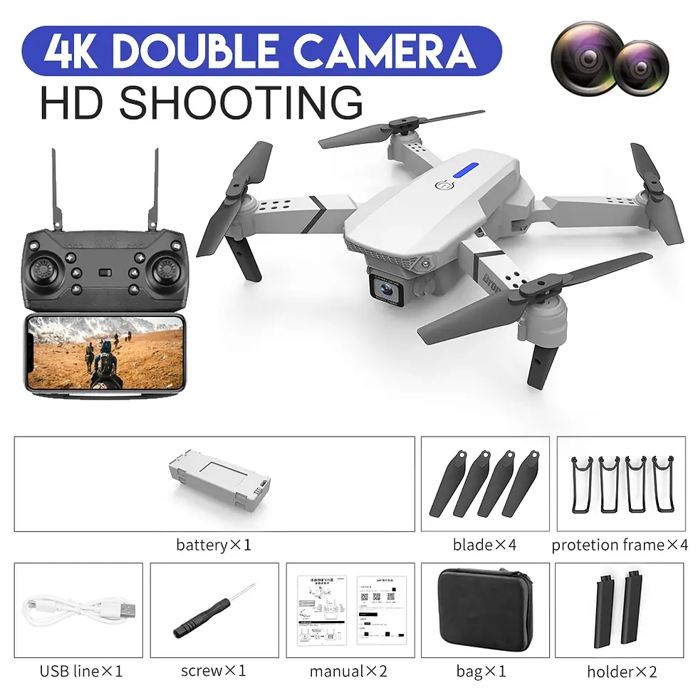 Thumbnail: 2025 E88 Pro WiFi FPV Drone