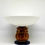 Miniatura: White porcelain bowl with antique carved wood base