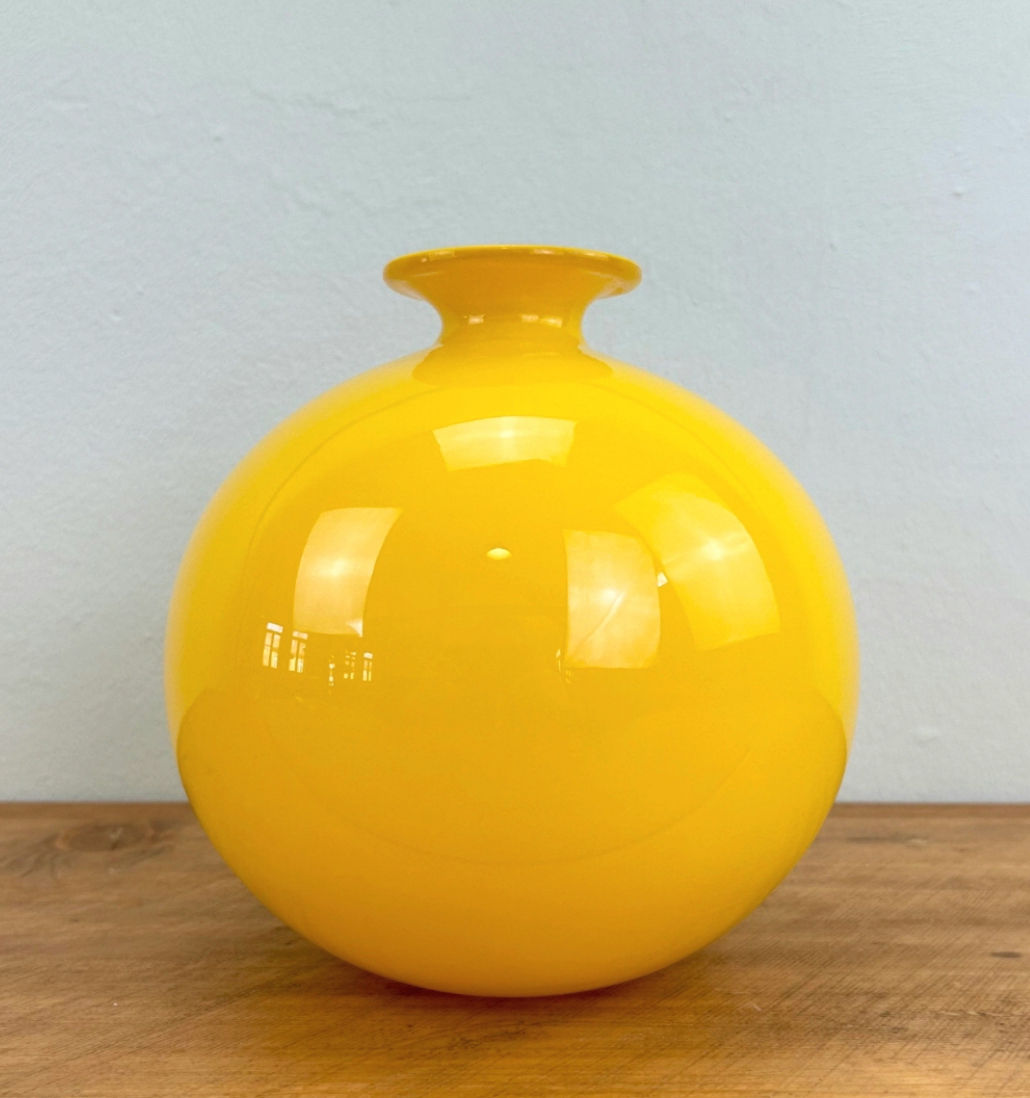 Per Lutken large yellow Carnaby Holmegaard