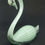 Miniatura: Large Seguso Murano glass swan 1970s
