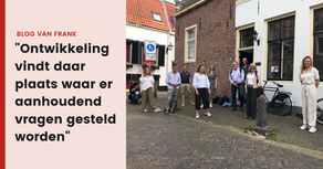 "Ontwikkeling vindt daar plaats waar er aanhoudend vragen gesteld worden"