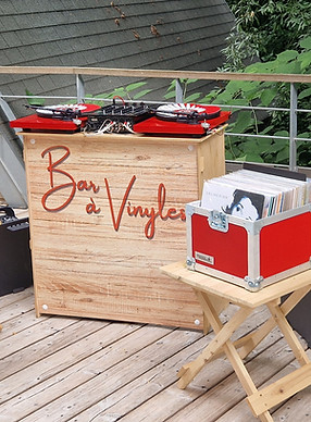 Bar à vinyles
