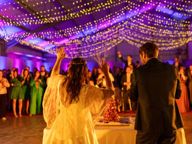 Ambiance lumière lors d'un mariage