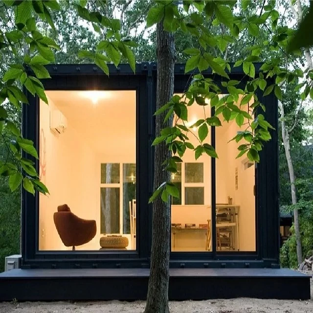 Miniature : Maison 🏡 préfabriqués containers montage rapide 2 chambres tout confort moderne