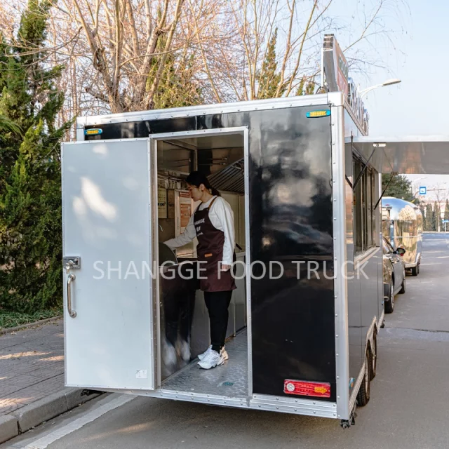 Miniature : Fast Food ambulatoire snack-bar Crêperie glace italienne boisson pizza 🍕 kebab 