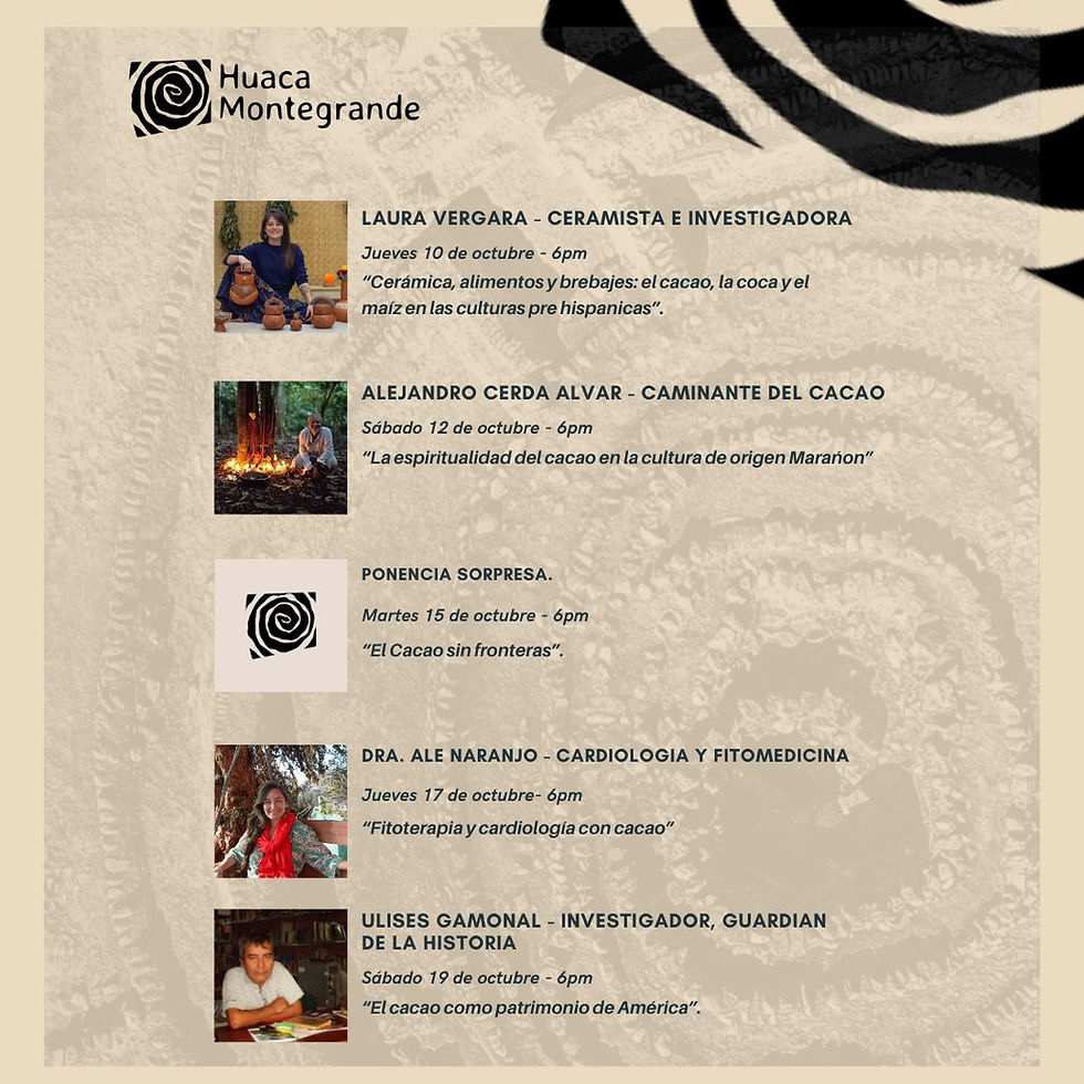 Thumbnail: Espiral Montegrande Cultural Cycle (lectures on cacao)