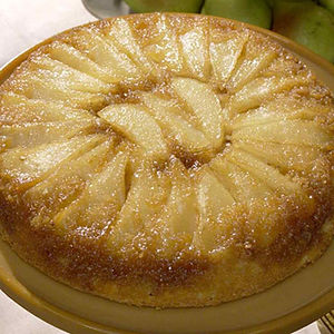 Pear Upside-down Cake