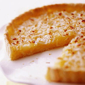 Pineapple Coconut Tart