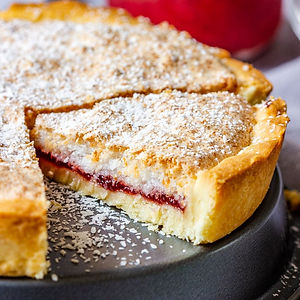 Raspberry Coconut Tart