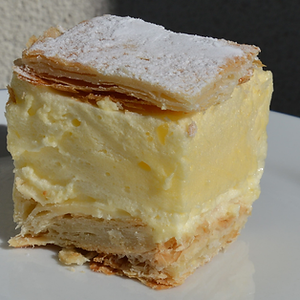 Kremes (Hungarian Custard Slice)