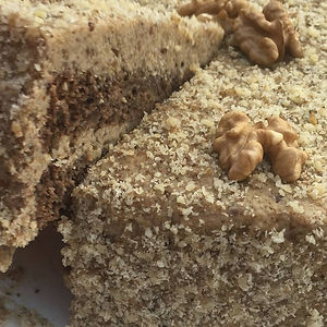 Hungarian Coffee Walnut Torte / Kávés Diótorta