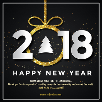 HAPPY NEW YEAR! from NERDS RULE INC. INTERNATIONAL