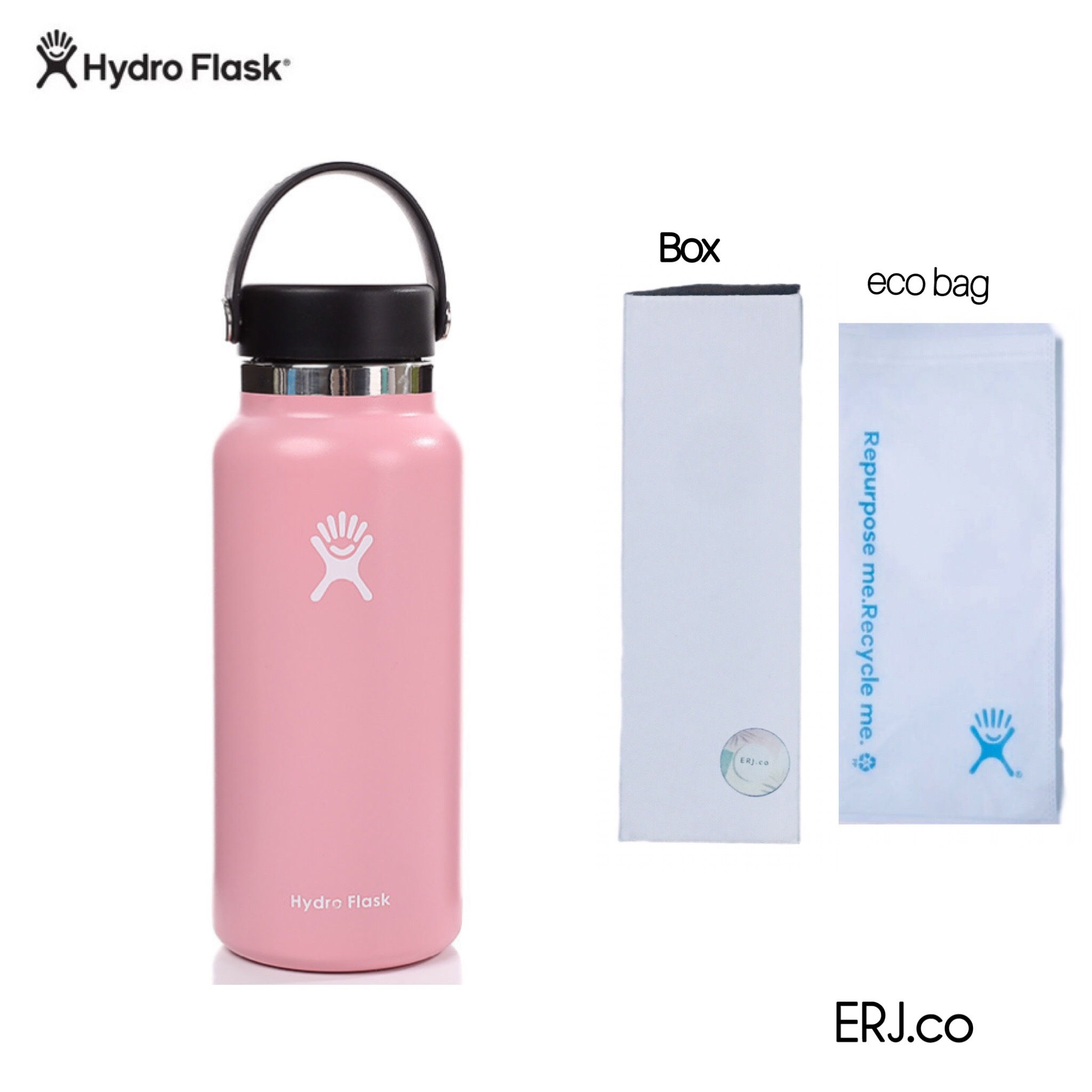 Hydro Flask Pastel Pink 40oz/1183ml & 32oz/946 ml Wide-mouth Tumbler