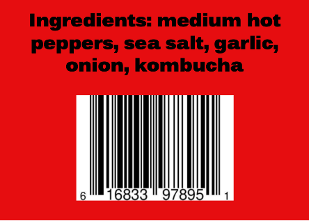 Thumbnail: SoulSmith Kombucha Kimchi Sauce 6 oz.