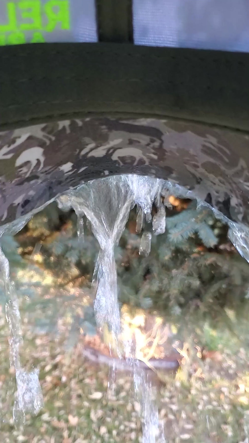 Thumbnail: Velcro DWR Water Resistant Camo Cap (M1-Green)