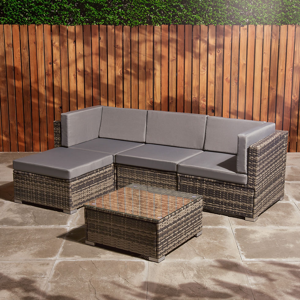 Thumbnail: Rattan Furniture Set 4 Seater | Garden Furniture Set | L Shape