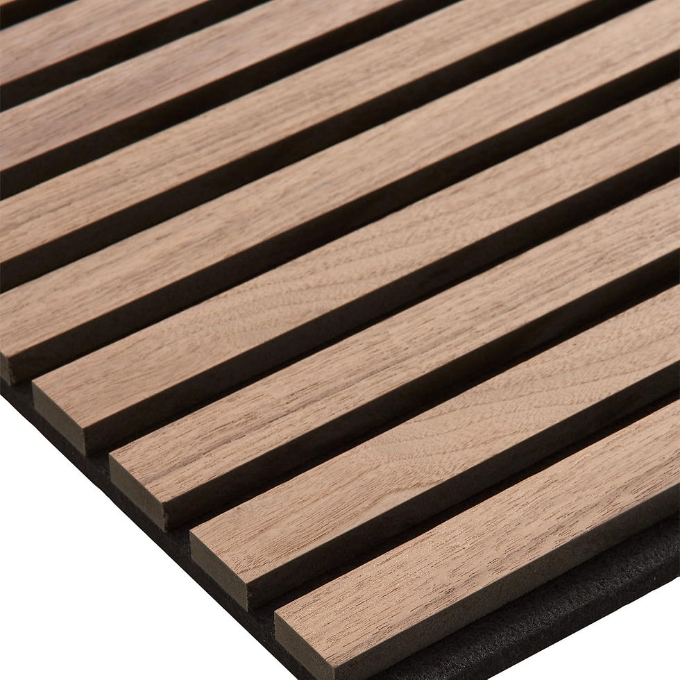 Thumbnail: Set Of 3 Accoustic Wall Panel's 300cm Walnut