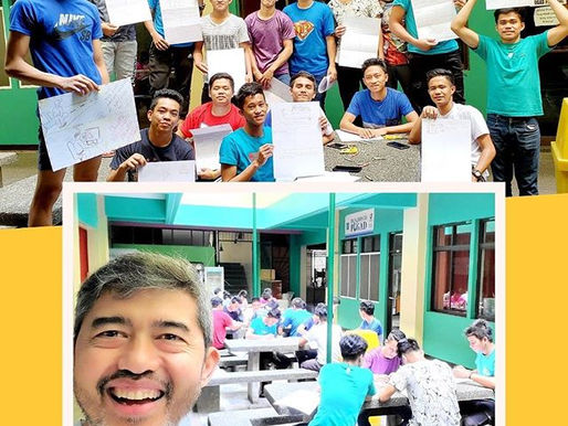 Workshop for poor and needy migrant boys, based on Rule No. 1 "Take Responsibility for Your Life".