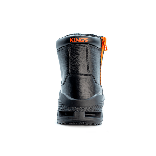 Safety Shoes Boots Kings Road King's Zipper Leather Side-Zip