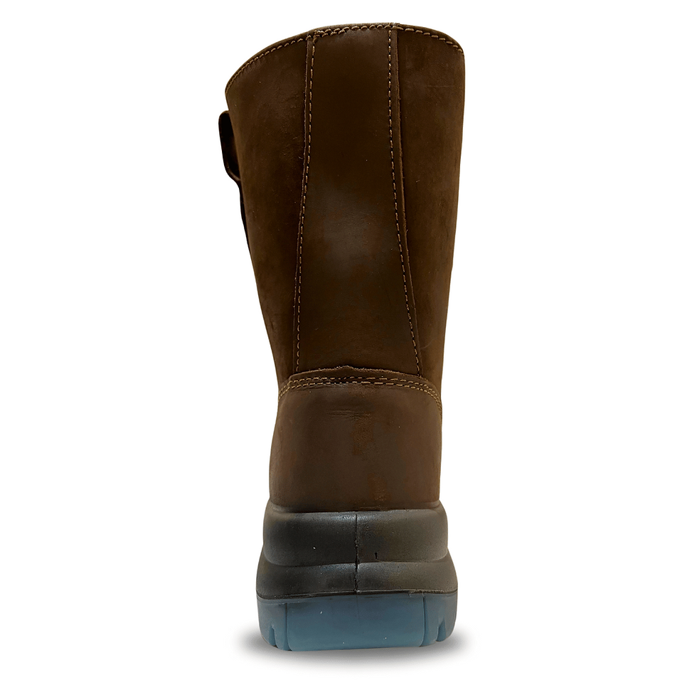 Thumbnail: Otter Nubuck Leather High-Cut Pull-Up Safety Boot OWT805KW-R