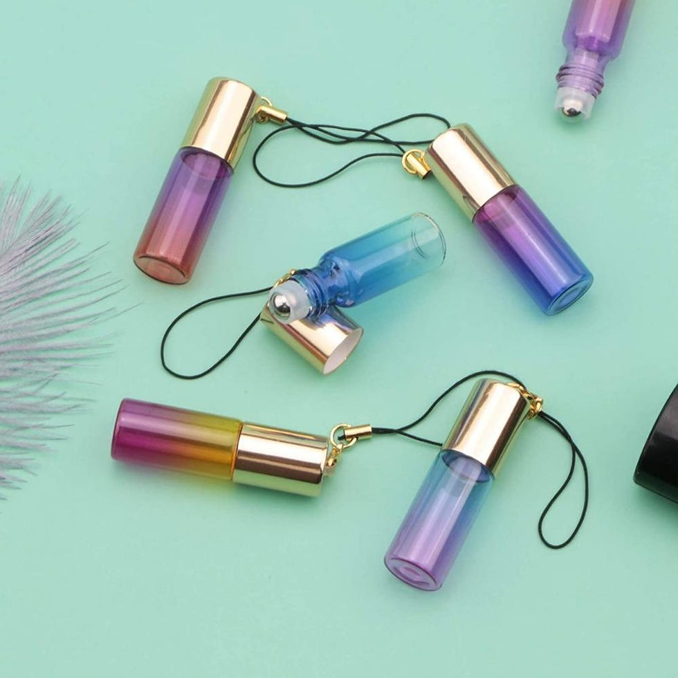 Thumbnail: 5ml Gradient Glass Roller Bottle