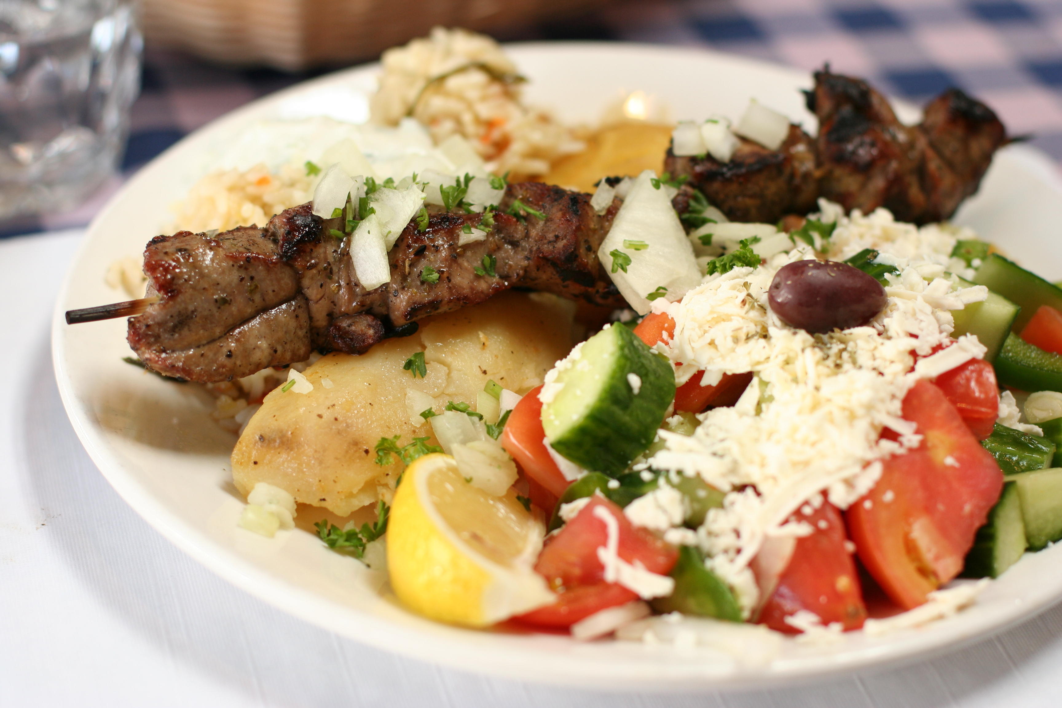 Lamb Souvlaki
