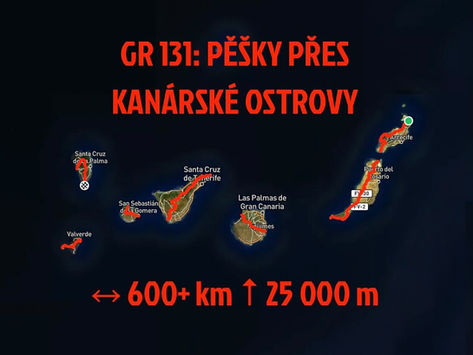 GR 131: PĚŠKY PŘES KANÁRSKÉ OSTROVY
