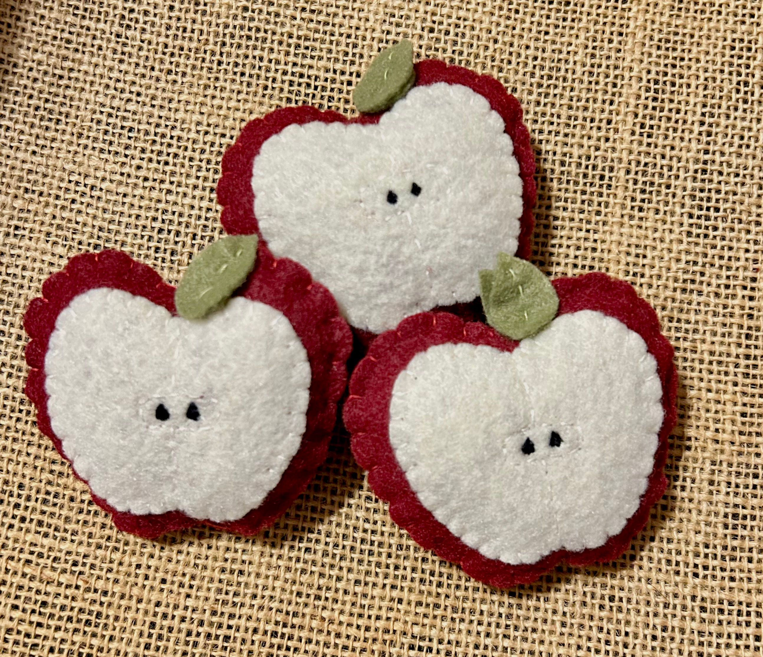 Felt Apples