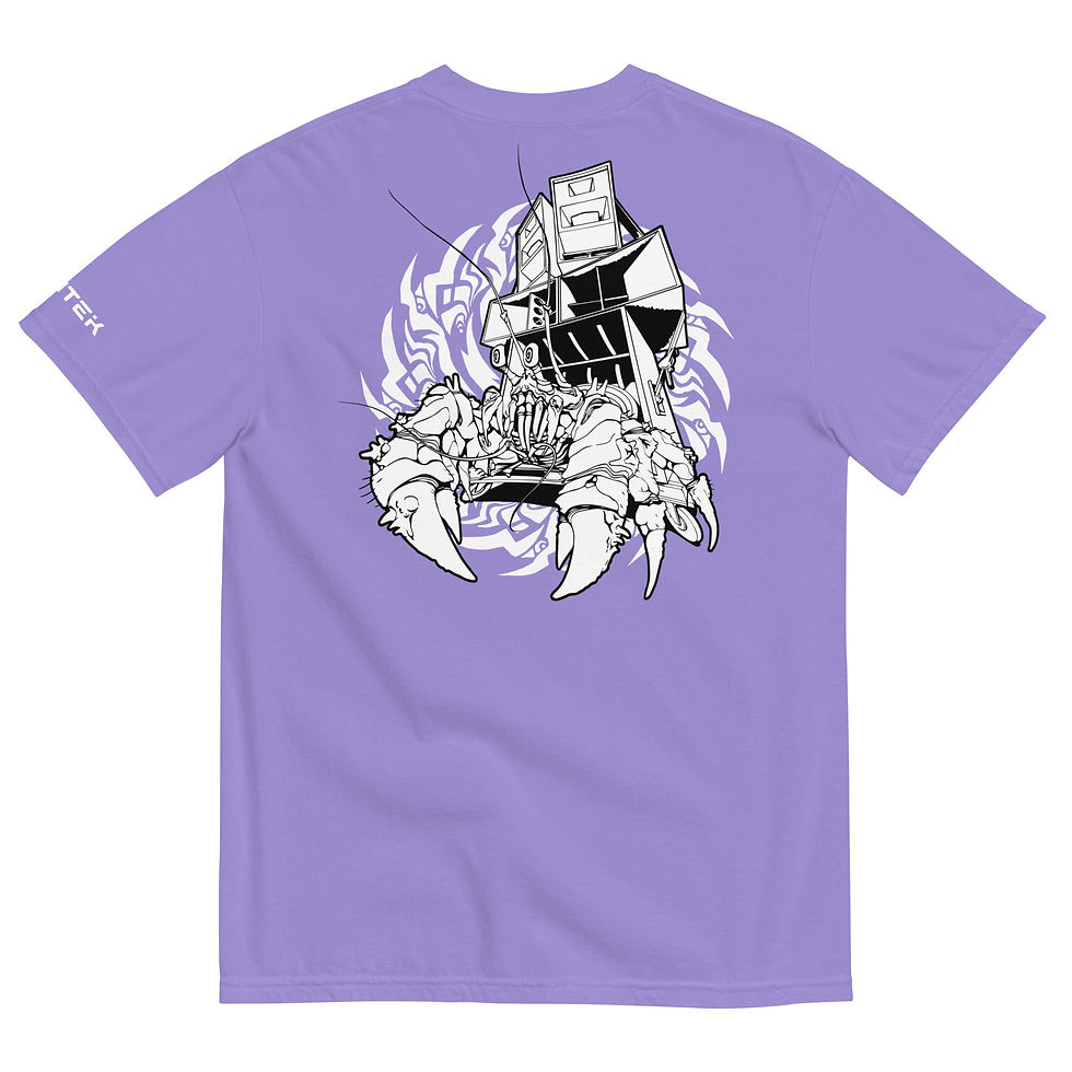 Thumbnail: Unisex garment-dyed heavyweight t-shirt original design