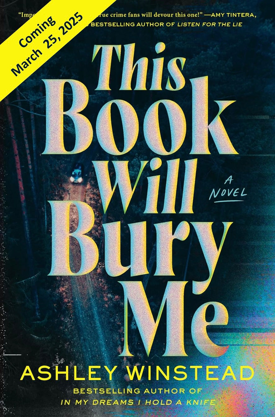 cover art for This Book Will Bury Me, coming March 25, 2025