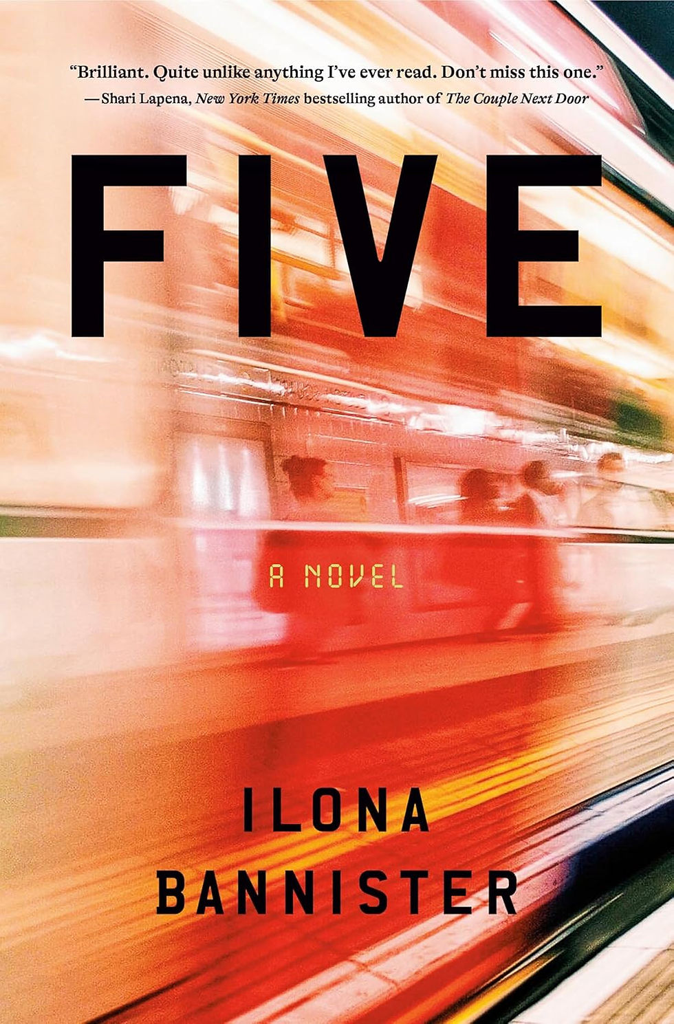 Book cover for "Five" by Ilona Bannister