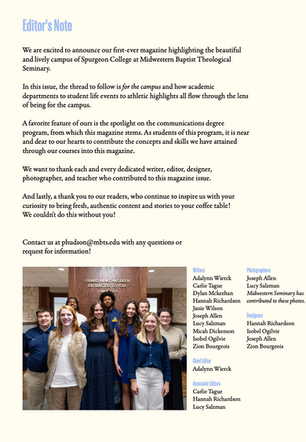 Editor's Note