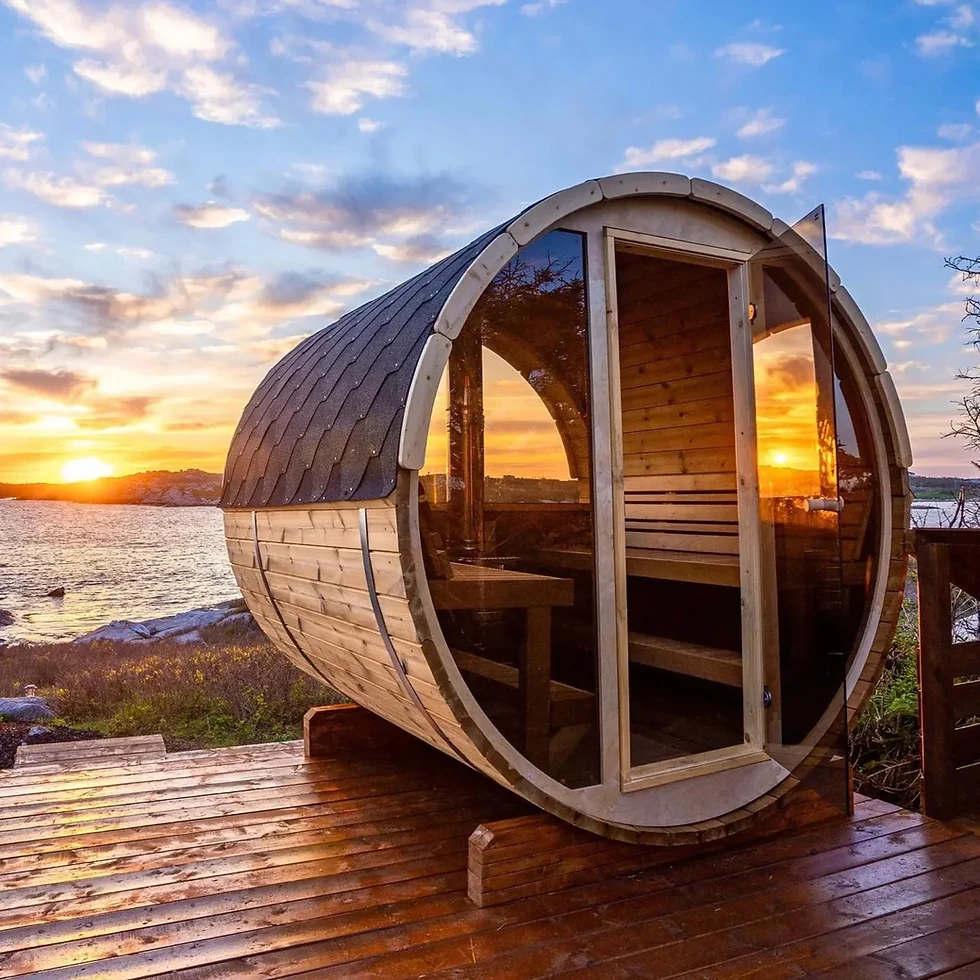 Thumbnail: Alaska Scenic Wood-Fired Sauna