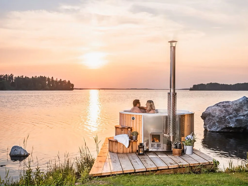 Thumbnail: Klondike Wood Fired Hot Tub With Liner