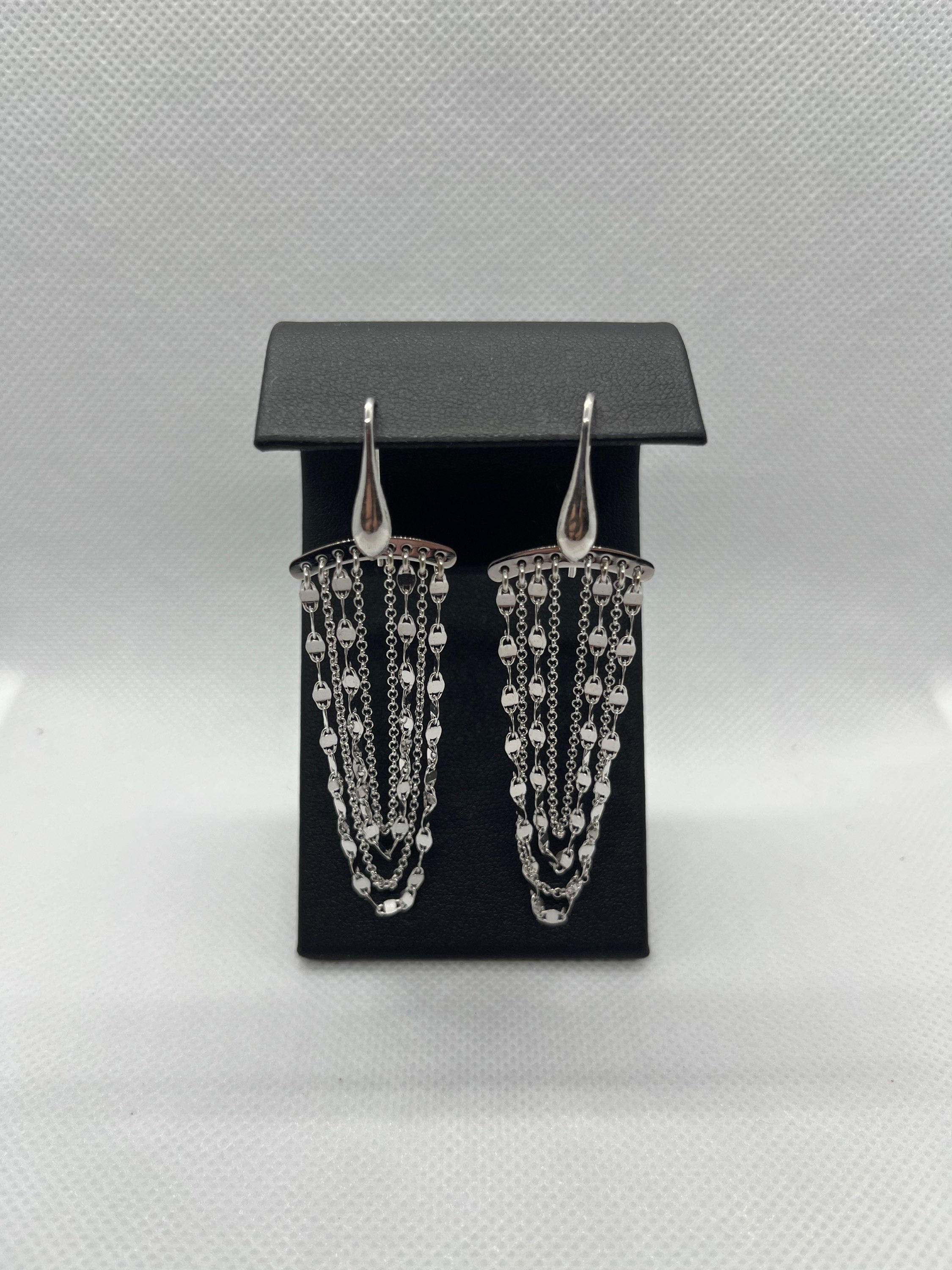 Chandelier Drop Sterling Silver Earrings