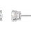 Thumbnail: 1.00ctw Diamond Studs - Genuine Lab-Grown Diamonds