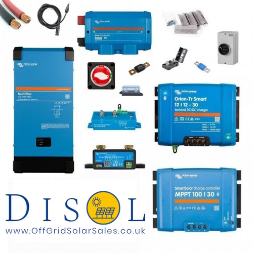 MIDRANGE DIY Victron Energy Van Conversion 12V DC Kit Multiplus DC