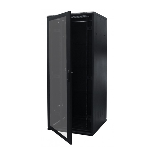open door lockable safe secure robust rack mount for li-ion batteries