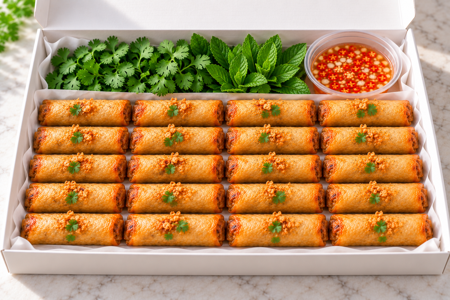 Mini Vietnamese Spring Rolls