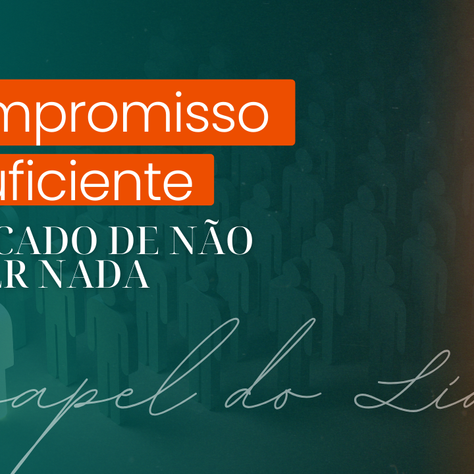 COMPROMISSO INSUFICIENTE