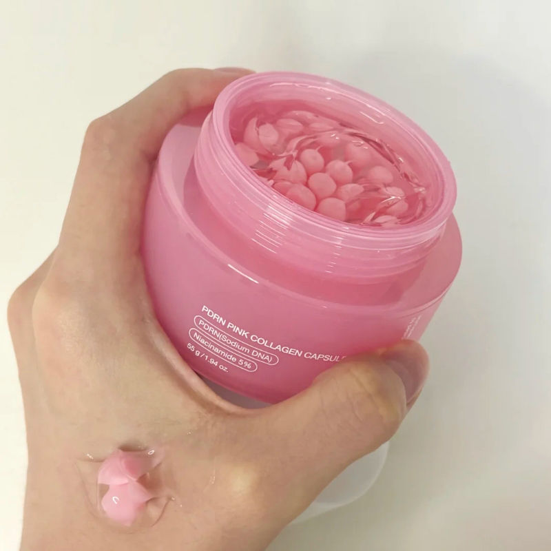 Thumbnail: PDRN Pink Collagen Capsule Cream with Niacinamide Cream for Uneven Skin Tone Lig