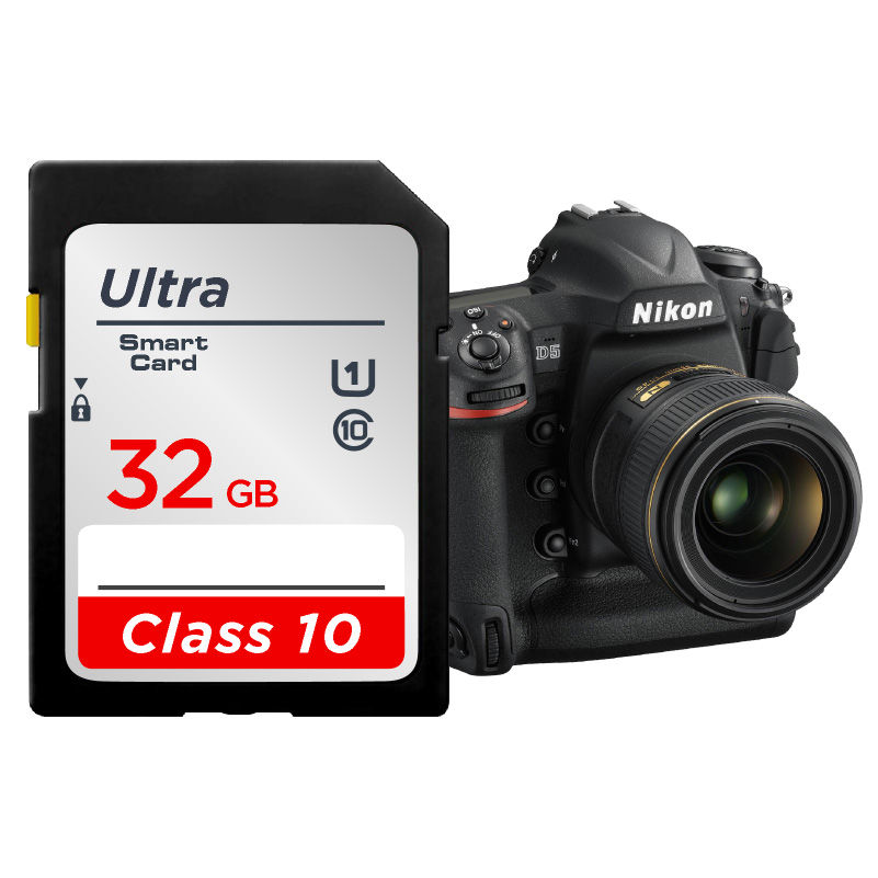 Miniature : SD Card 64GB 128GB 256GB V10 16GB 32GB Normal Full Size Flash SD Memory Card Hig