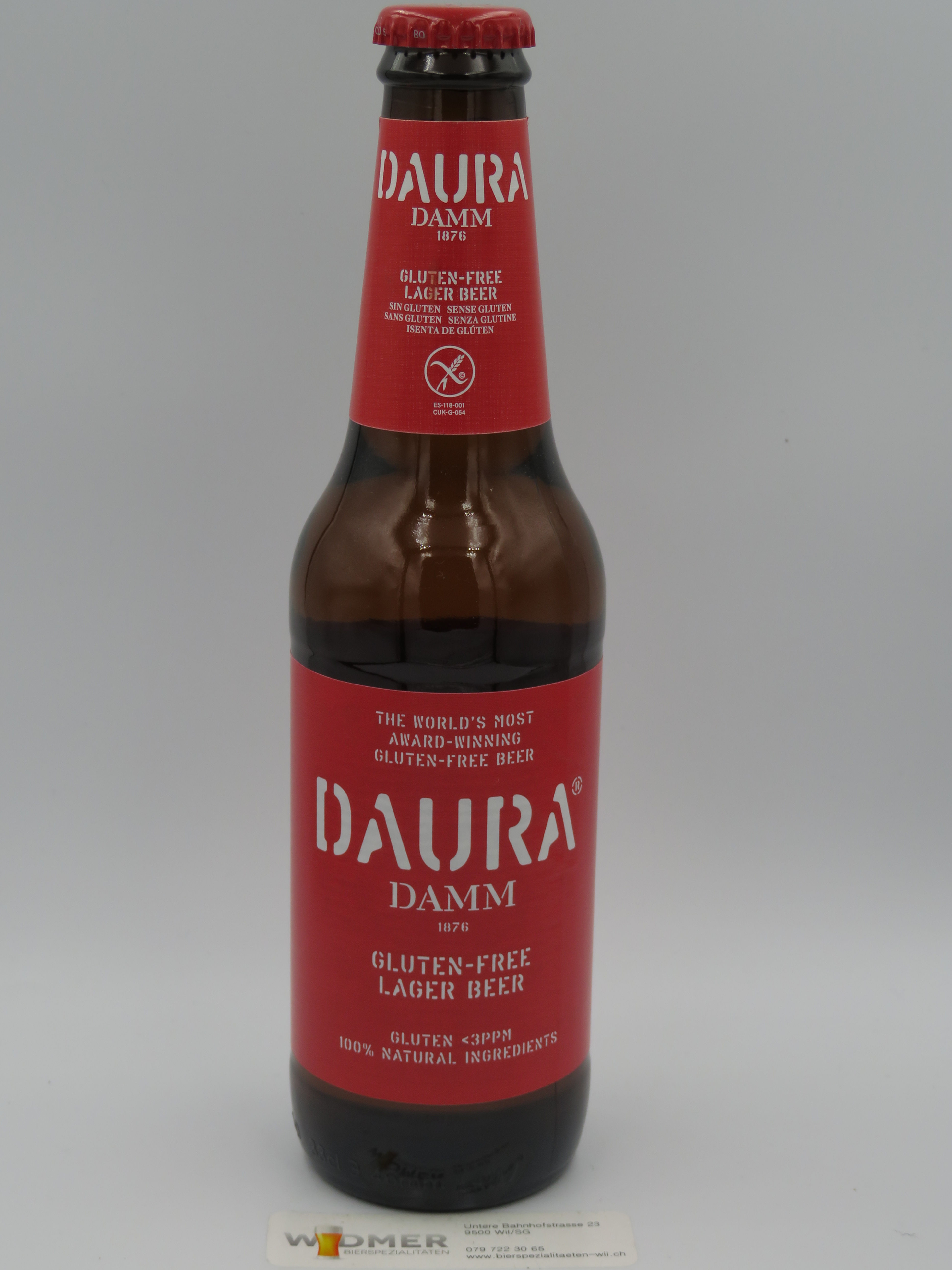 Daura Damm glutenfrei 33cl