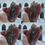 Thumbnail: Hand holding Bloodstone Small Tower, Tower F, Close Up of 4 angle of that tower 