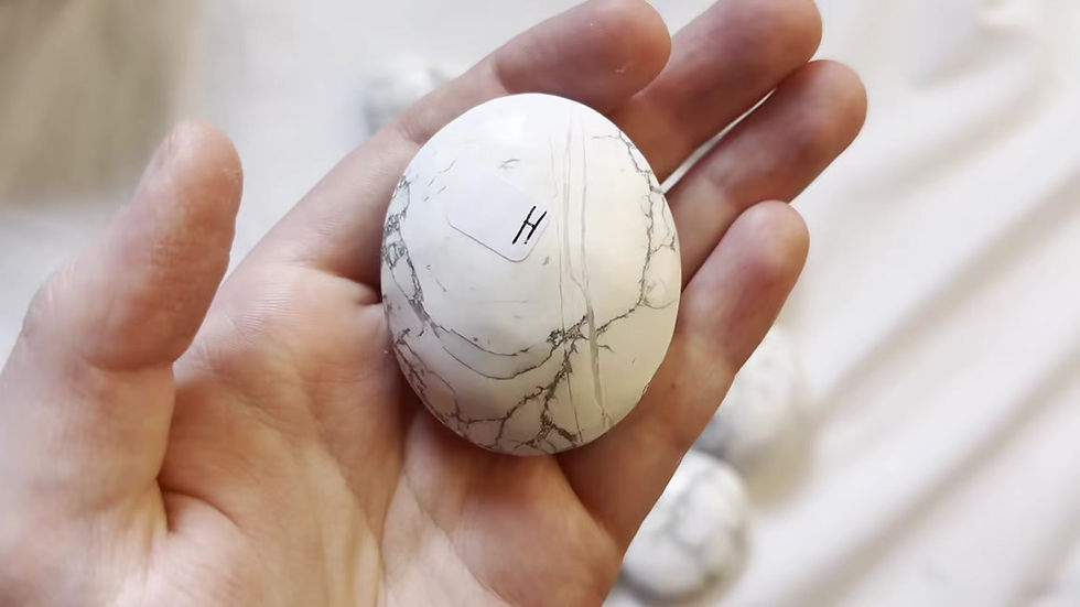 Thumbnail: Howlite Palmstone