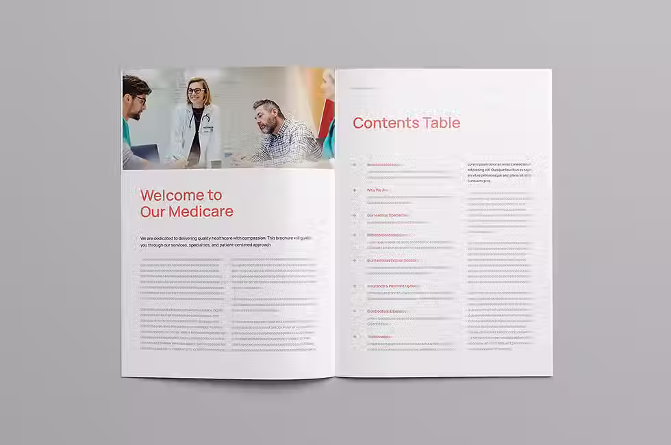 Thumbnail: Medical Brochure Template