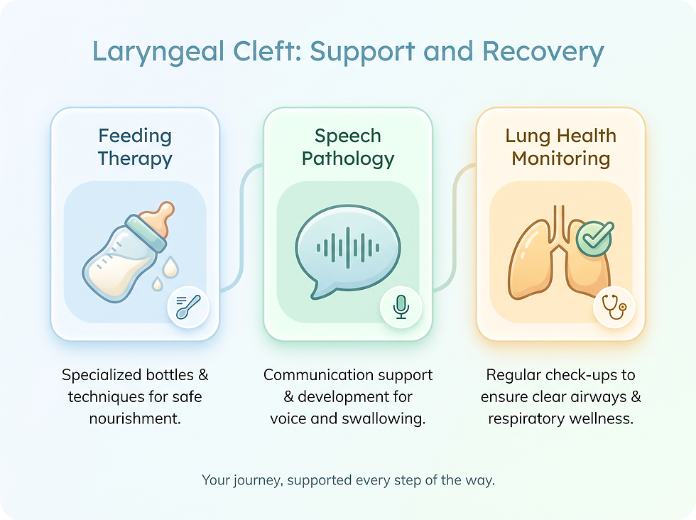Laryngeal Cleft Support and Recovery