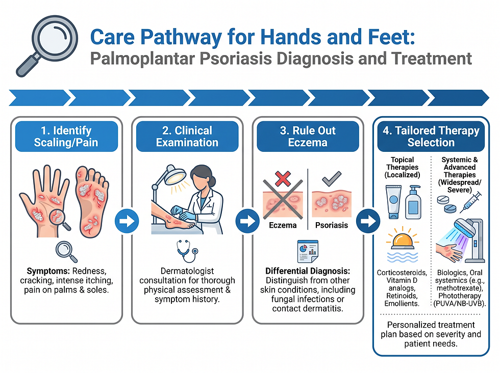 Palmoplantar Psoriasis Treatment Roadmap