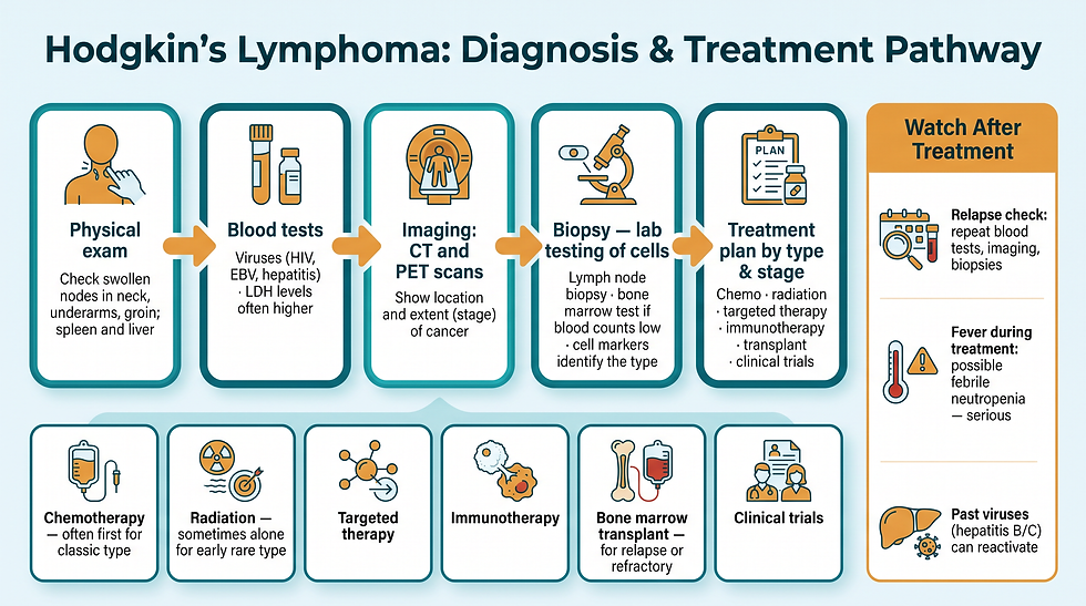 Diagnosis and treatment pathway